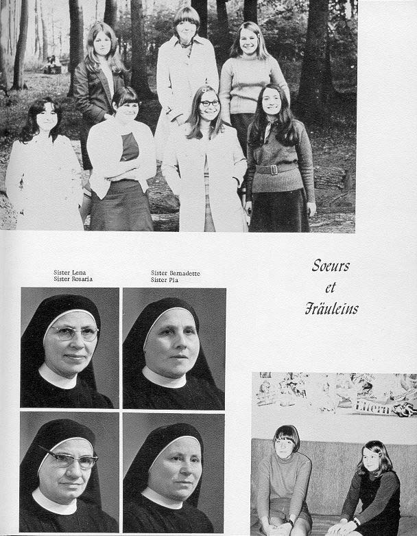 Villa Saint Jean International School  1970 Yearbook Le Chamois Staff p13